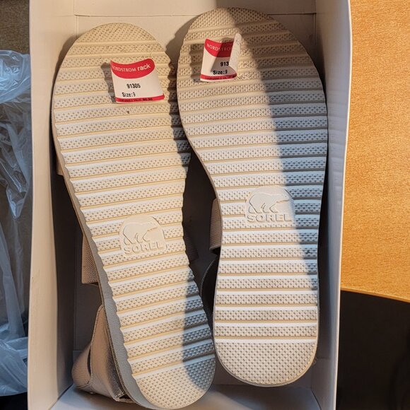 SOREL - Ella Sandal in Warm Gold - Picture 5 of 5